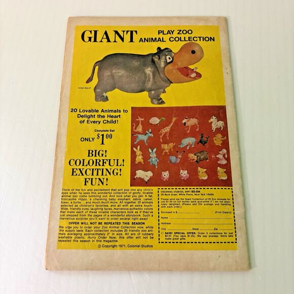 Dennis the Menace Comic Book Magazine #115 July 1971 Fawcett Hank Ketcham - Picture 3 of 3